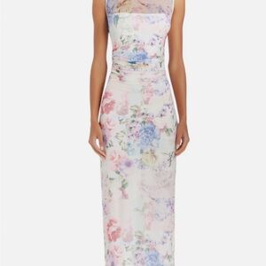 Amanda Uprichard Sleeveless Lyle Midi Dress In Lorelei NWT medium